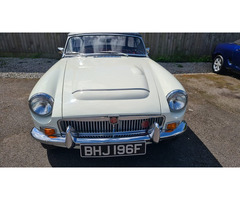 MGC Roadster 1968, Snowberry White, UK Car - 5